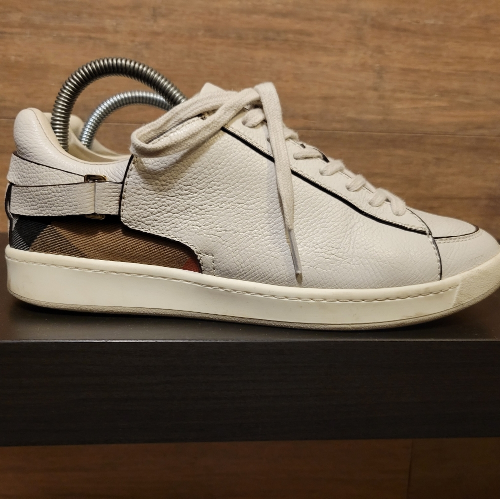 Burberry Pledwick Check Back Sneaker